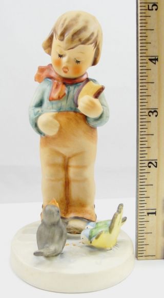 Goebel Hummel Porcelain Figurine Bird Watcher 300 No Box 5” TMK 6 5