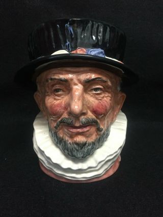 Beefeater Royal Doulton Large Toby Character Jug D6206