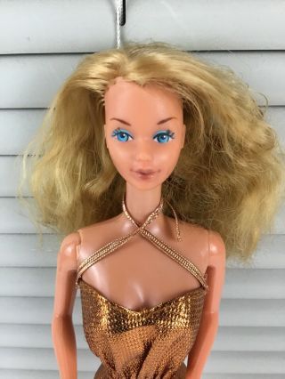 Vintage Barbie Mattel 1978 Blonde KISSING BARBIE Doll 4