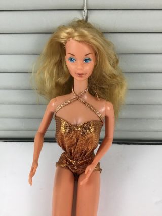 Vintage Barbie Mattel 1978 Blonde KISSING BARBIE Doll 5