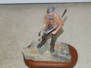 Keeper of The Green Golf Hand Crafted Sculpture Figurine by Michael Roche 2008 2