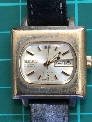 Seiko High Beat Automatic Ladies Vintage Watch. ,  Running Fast.  Spares.