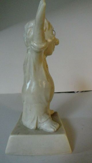 1970 ' s VTG W&R BERRIES I LOVE YOU THIS MUCH PLASTIC STATUE OUTSTRETCHED ARMS 4