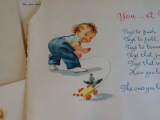 1955 Antique Vintage 2 Born Baby Book Clip Art Scrap booking 3