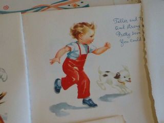 1955 Antique Vintage 2 Born Baby Book Clip Art Scrap booking 5