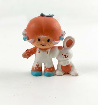 Strawberry Shortcake 1981 Miniatures Apricot Hopsalot Scented Pvc Figure