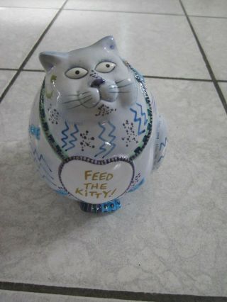 Fitz & Floyd Kitty Cat Bank