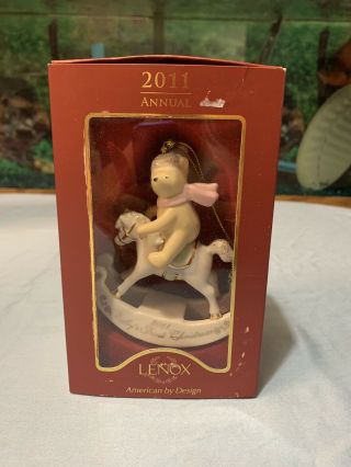 Lenox 2011 Winnie The Pooh Baby’s First Christmas Ornament