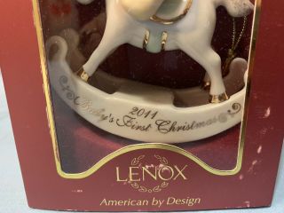 Lenox 2011 Winnie The Pooh Baby’s First Christmas Ornament 2