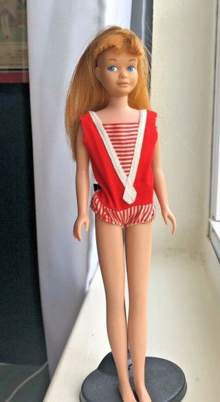 Vintage Red Head Straight Leg Skipper Doll