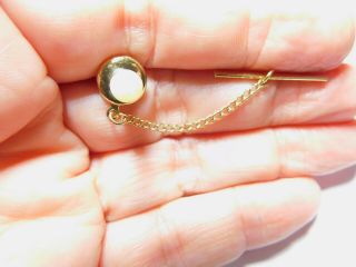 Vintage Cultured Pearl Tie Tac Or Lapel Pin