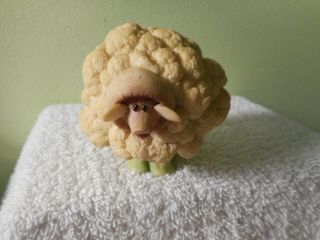 Enesco Home Grown Cauliflower Sheep Figurine 4002355