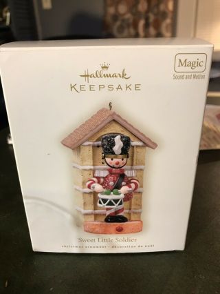 Set Of 2 Hallmark Keepsake Magic Ornaments With Light And Sound And Motion