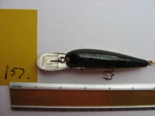 157) Vintage Rapala Deep Diver 90 From Finland With A Metal Lip.