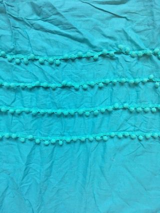 Xhileration Pom Pom Panel Curtains 4 Panels 84 Inch Vintage Camper Perfect