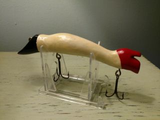 Old Vintage Lady ' s Leg (Red High Heel) Fishing Lure. 2