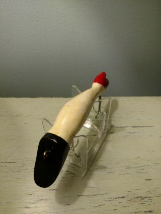Old Vintage Lady ' s Leg (Red High Heel) Fishing Lure. 4