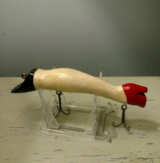 Old Vintage Lady ' s Leg (Red High Heel) Fishing Lure. 5