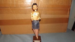 Vintage Malay Costume Fashion Doll Made In Singapore