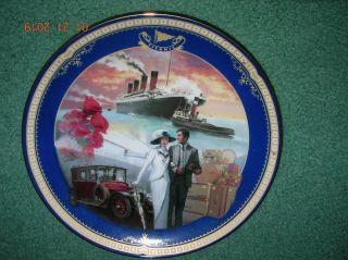 Titanic Queen of the Ocean Bradford Exch Collector Plate 13 Traveling in Style 3