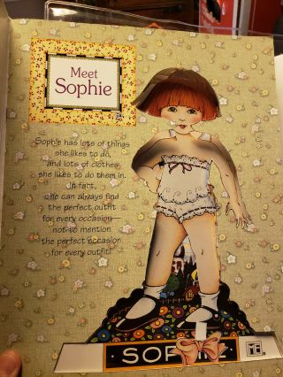 Un - Cut Paper Doll Book Child ' s Play feat.  Ann Estelle by Mary Engelbreit - 1998 2