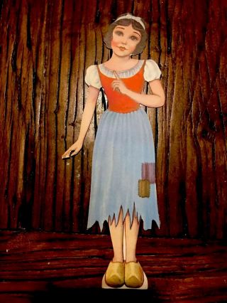 Walt Disney’s Snow White Cut - Out Doll & Dresses 1938 3005 Whitman Publ.  Co. , 4