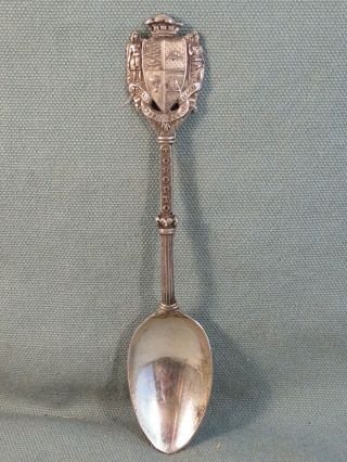 Sterling Silver Souvenir Spoon,  Toronto Canada,  Coat Of Arms,  Crest,  Rodex Bros.