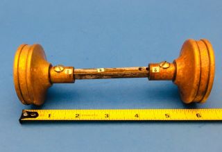 Vintage/antique Door Knobs With Shaft Detail On The End Of The Knobs
