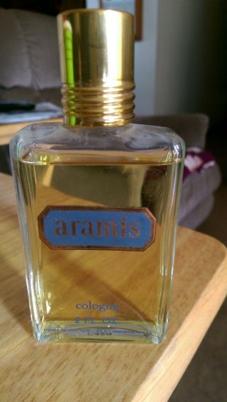 Vintage Aramis Cologne and After Shave 2 oz Bottles - FULL 4