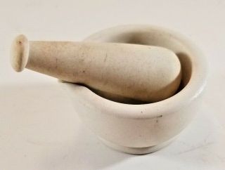 Vintage Apothecary Items including Coors and Small Mortar & Pestle 2