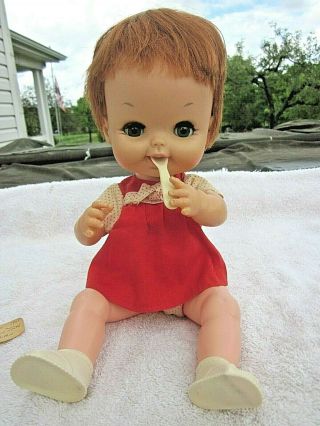Vintage 1966 Remco Grow A Tooth Doll - Clothes -