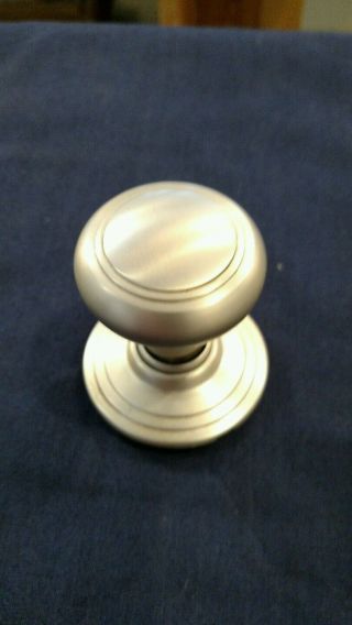 Reclaimed Vintage Antique Aluminum Dexter Dummy Doorknobs