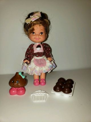 Cherry Merry Muffin Chocolottie Doll Chocolate Drop Friend Vintage 1988 Mattel