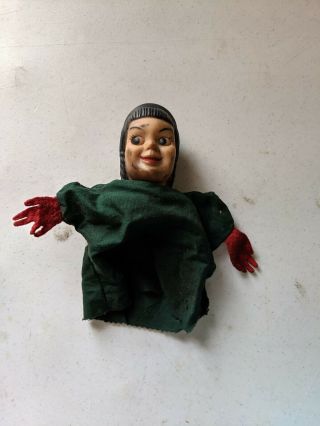 Vintage Antique Hand Puppet Very Cute