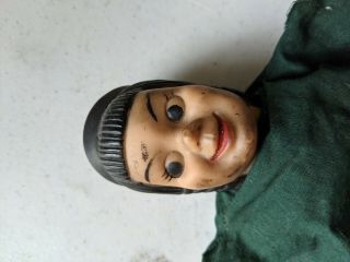 Vintage antique hand puppet very cute 2