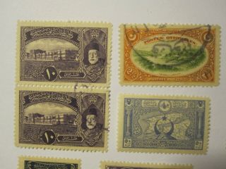 18x antique Turkey Ottoman 1916 - 1918 Stamps: SC 432 264 259 260 432 428 2