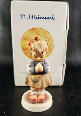 Vintage Hummel Goebel " Evening Prayer " Figurine In Ob Euc