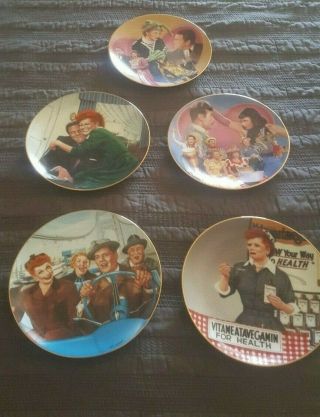 I Love Lucy Collectable Plates