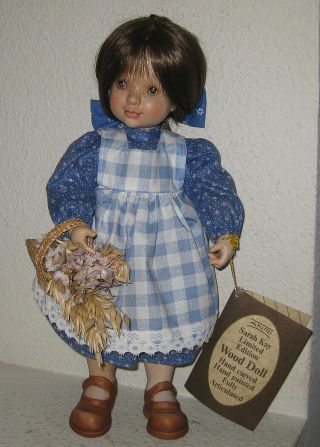 Anri Sarah Kay Wooden Doll - Rachael - Ltd.  Ed.  496 Of Only 750