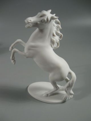 Kaiser Bochmann W Germany Porcelain Bisque Horse Figurine