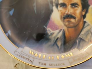 TOM SELLECK,  MAGNUM,  P.  I.  LIMITED EDITION COLLECTORS PLATE 3