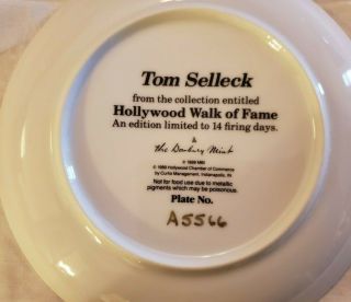 TOM SELLECK,  MAGNUM,  P.  I.  LIMITED EDITION COLLECTORS PLATE 5