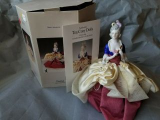Marie Antoinette Goebel Germany Tea Cozy Porcelain Half Doll