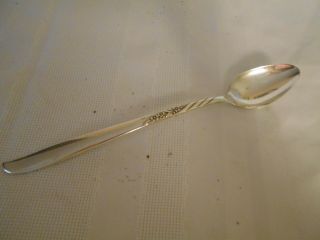 Wm A Rogers Oneida 1958 Silverplate Wildwood Always 7 3/8 " Ice Tea Spoon