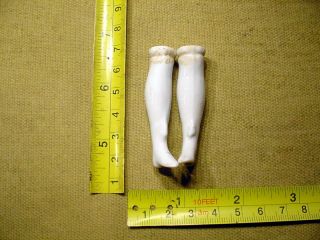 A Pair Excavated Vintage Victorian Binding Legs Age 1860 Size 2.  0 " German 9372