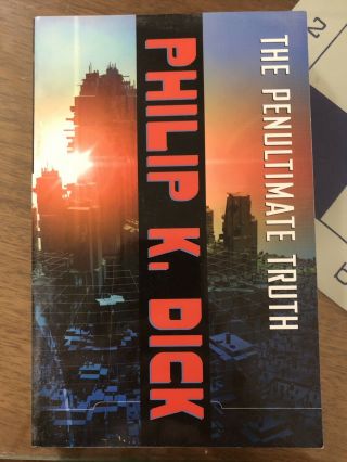 Philip K.  Dick The Penultimate Truth Vintage Press Tpb P.  K.  D.  Very Good