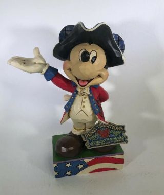 Disney American Patriot Jim Shore Mickey Mouse 2005