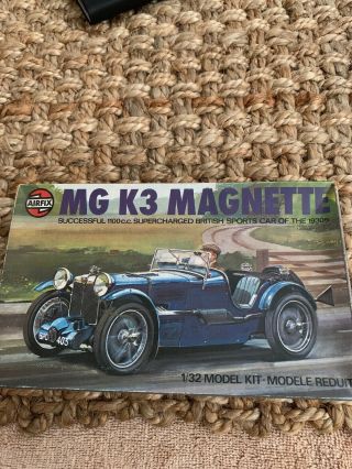 Vintage Airfix 1:32 Scale Mg K3 Magnette Model Kit 03443 - 2 Series 3