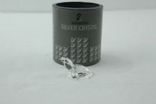Swarovski Silver Crystal Baby Sea Lion Retired 7661 Nr 000 004
