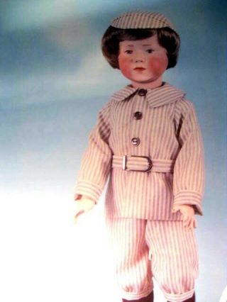Size 16 1/2 Antique Boy Doll Sewing Pattern Uncut Jacket,  Knickers,  Cap,  Underga